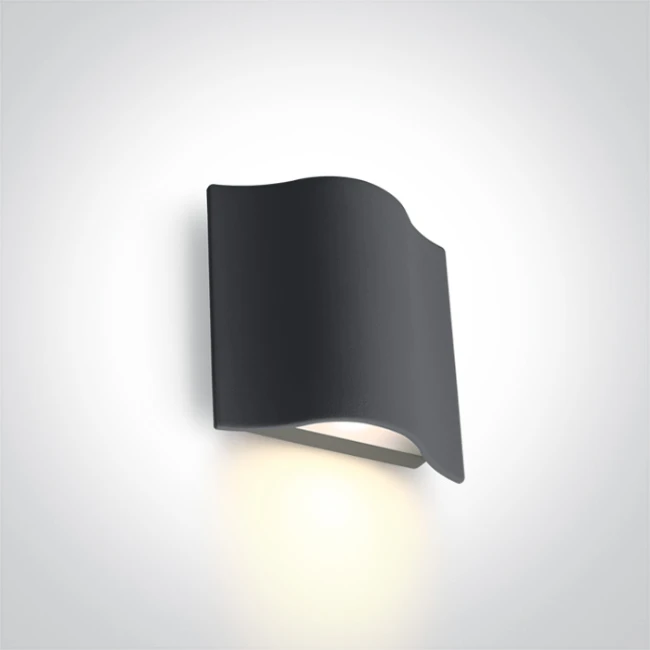6W Outdoor wall lamp 67422/AN/W Anthracite 3000K IP54