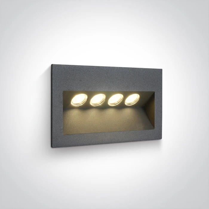 4W Built-in lamp 68048/AN/W Anthracite 3000K IP65