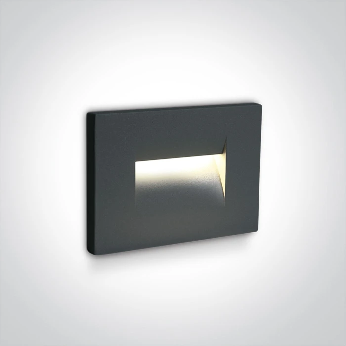 3.6W Built-in lamp 68064/AN/W Anthracite 3000K IP65