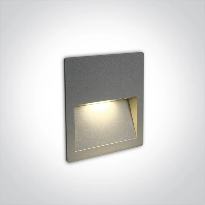 4W Recessed lamp 68068A/G/W Gray 3000K IP65