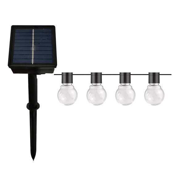 Outdoor garland with solar panel 2700K IP65, 4.5V, 7m 9095