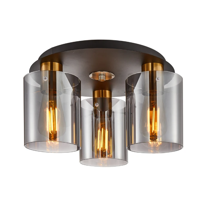 Ceiling lamp SARDO 3 ⌀39 Brass