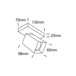 Pakabinamas šviestuvas 63105MA/W baltas