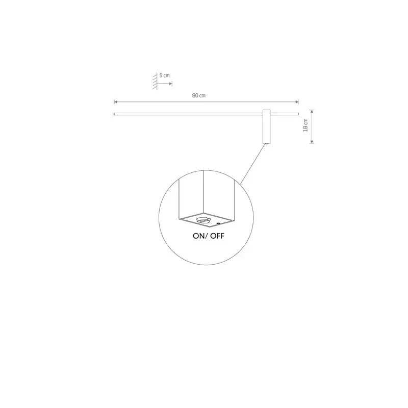 Wall lamp MOTIVE LED M 11W 10852