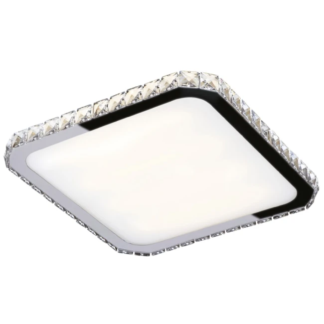 24W Ceiling lamp PREZZIO, 3000K, Chrome, C0118