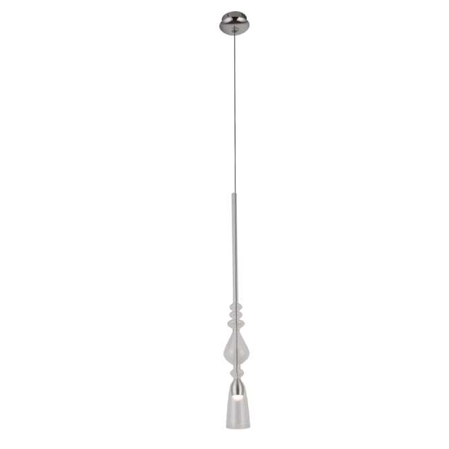 3W Hanging LED lamp MURANO B, 3000K, Chrome, P0246