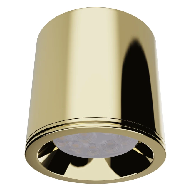 Ceiling light FORM, IP65, Golden, C0217