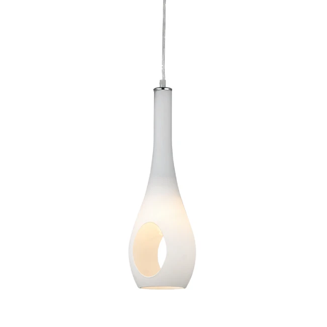 Hanging LED lamp CAVE, White, DLA5201