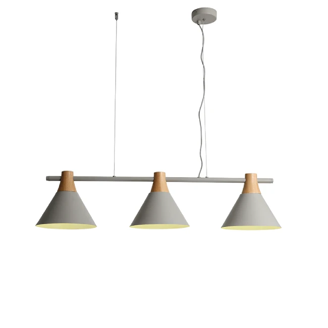 Hanging LED lamp STOCKHOLM, Grey, EF18P385GY