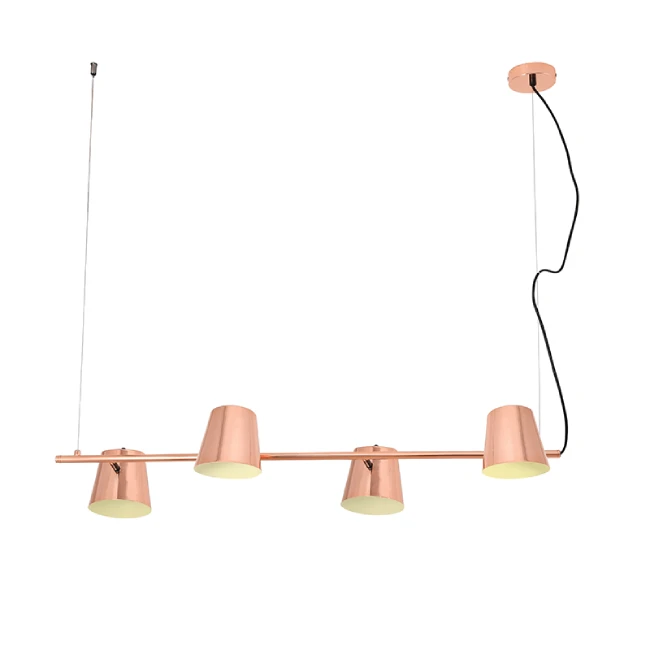 Hanging LED lamp AYRAN, Copper, EF27P4102CP