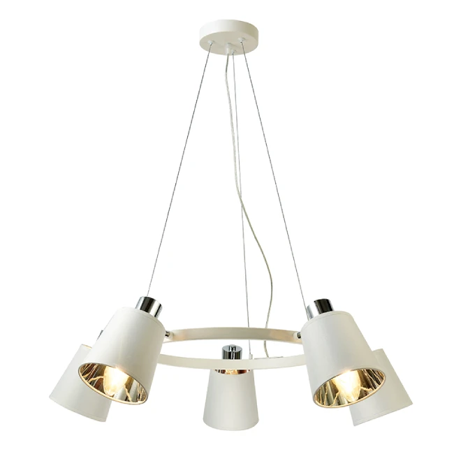 Hanging LED lamp NORMA, White, EG215P73WH