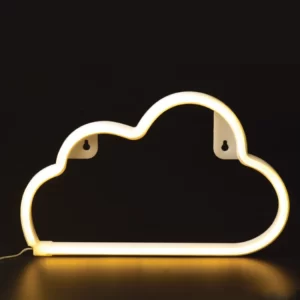 LED Neoninis ženklas Cloud, 3000K, 29.5x2x18.5cm, IP20, 3xΑΑ/USB