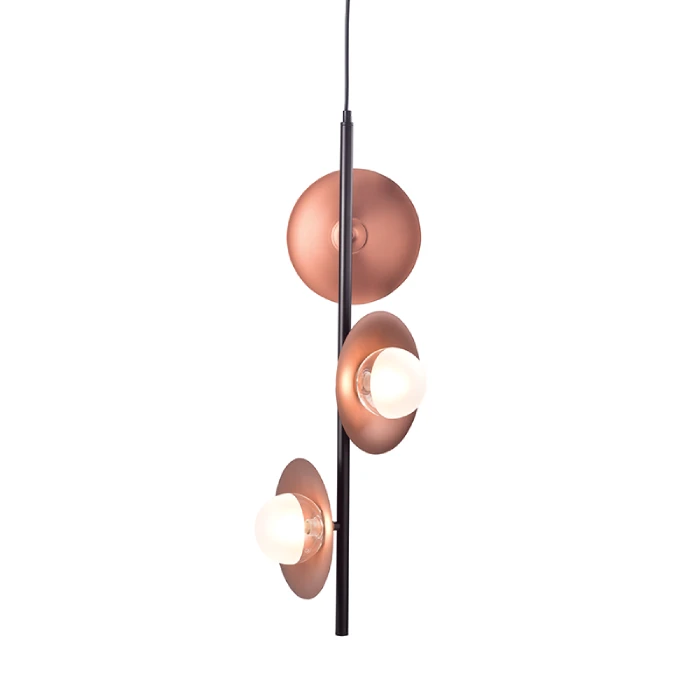 Hanging LED lamp HYDRA, Copper, HL4303P27BC