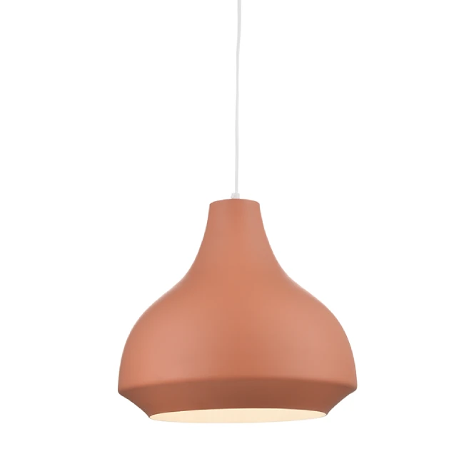Hanging LED lamp HAVANA, Terracotta, KS080335MU