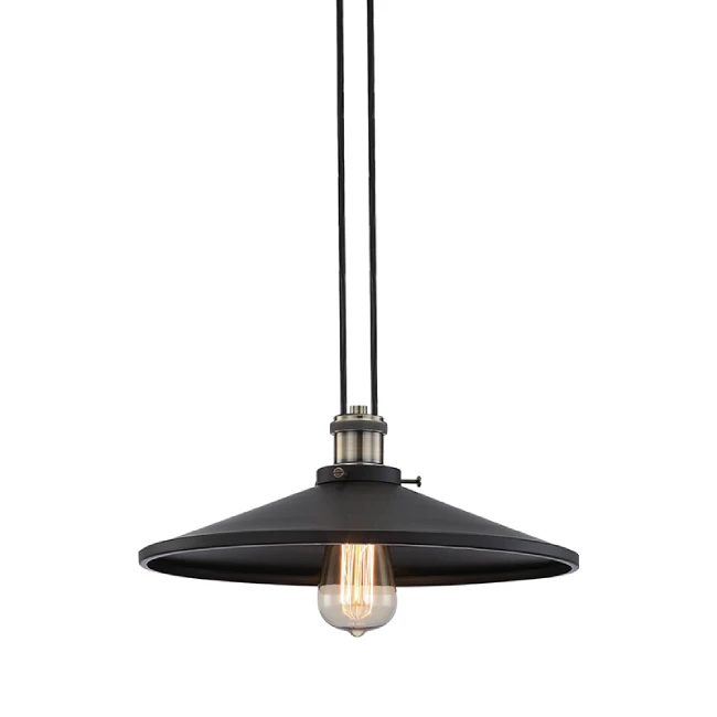 Hanging LED lamp HIPPOLYTE, Black, KS12882CB
