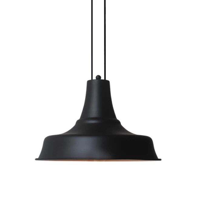 Hanging LED lamp STOOGES, Black, ⌀34, KS14772CB