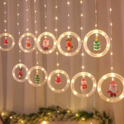 LED GIRLIANDA CHRISTMAS ICICLE LIGHT, 3000K, IP20, 2,5M, 3xAA