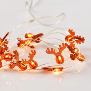 LED Girlianda REINDEER, 3000K, 140+30cm, IP20, 2xAA