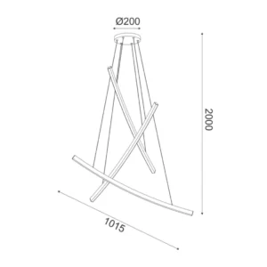 LED Neoninis ženklas STAR, 3000K, 19x10x28.5cm, IP20, 3xΑΑ/USB