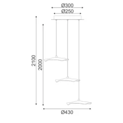 15W Įmontuojamas šviestuvas 10115T/W/C Balta 4000K