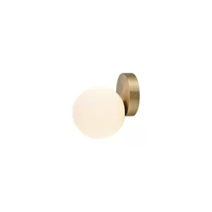 Sieninis šviestuvas ICE BALL BRASS 8126