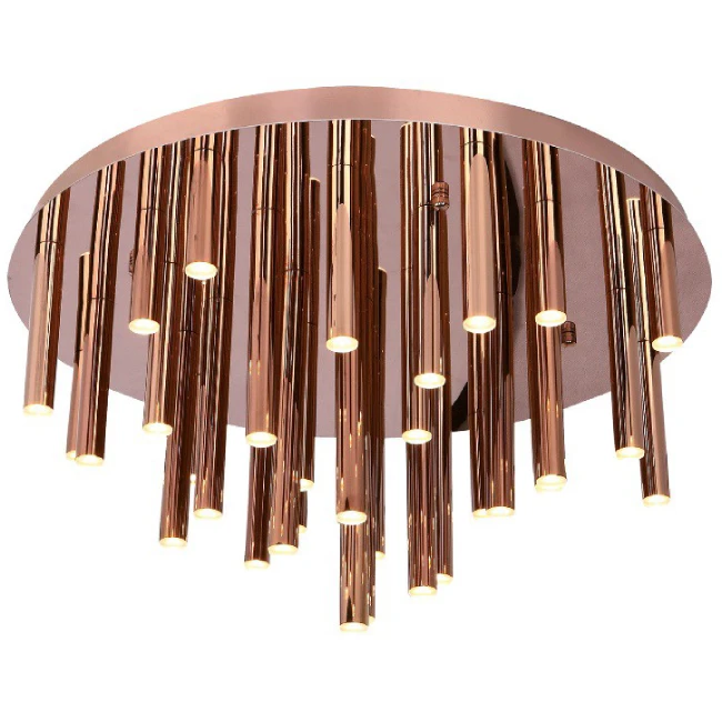 33W Ceiling lamp ORGANIC, Copper, 3000K