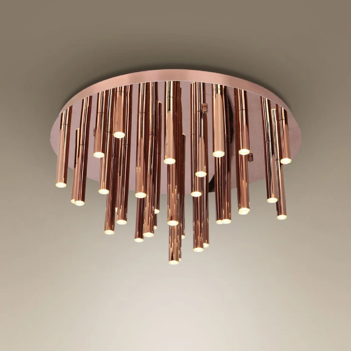 33W Ceiling lamp ORGANIC, Copper, 3000K