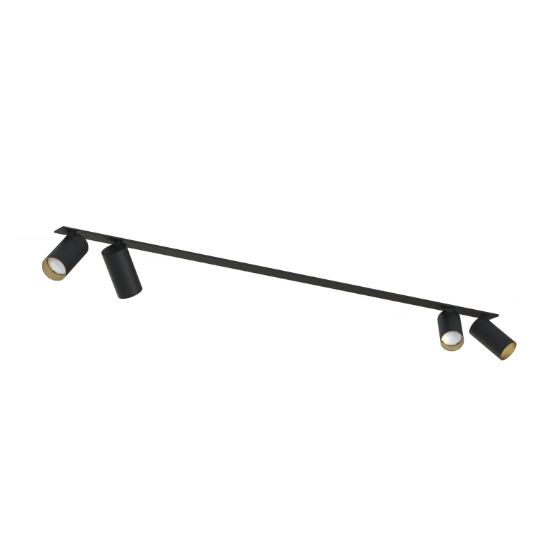 Built-in lamp MONO SURFACE IV BLACK/GOLD 7692