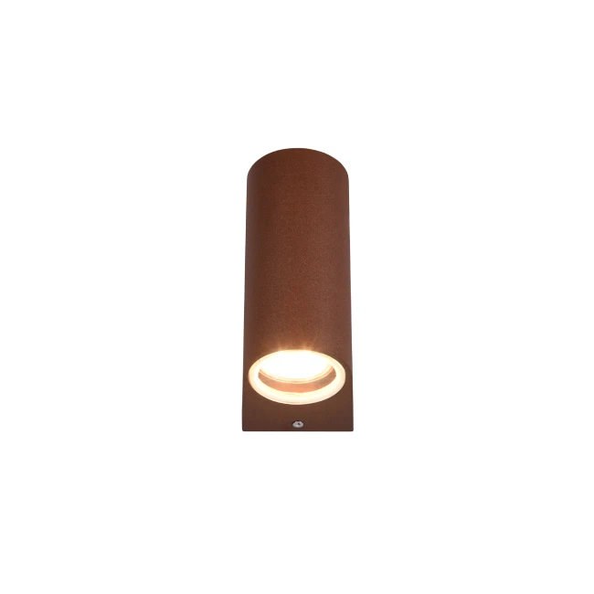 Wall-mounted outdoor LED lamp ROYA, IP44, Rust, 204260224