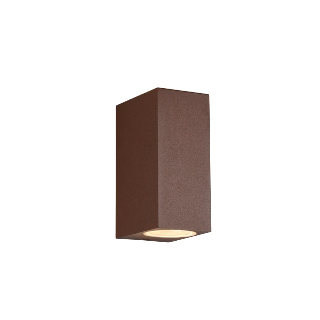 Wall-mounted outdoor LED lamp ROYA, IP44, Rust, 204269224