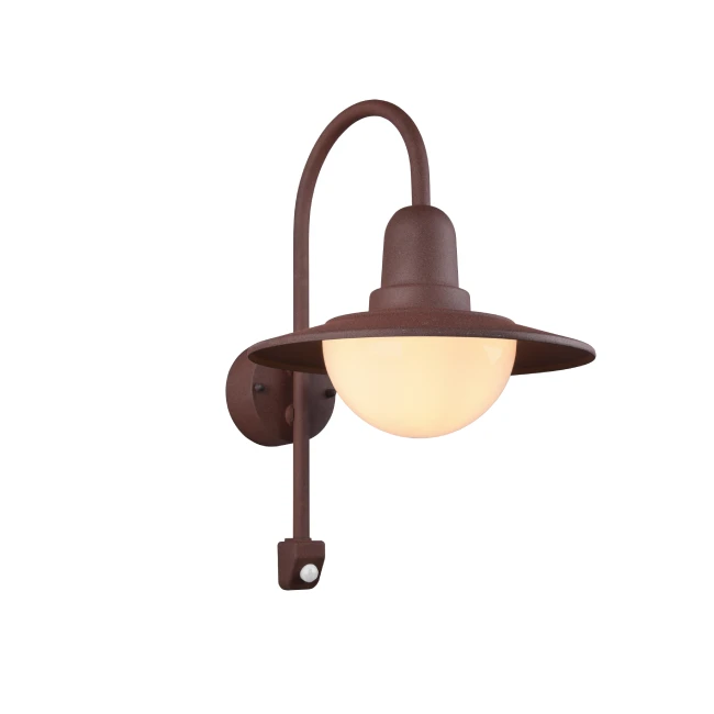 Wall outdoor LED lamp NORMAN, IP44, Rust, 207269124