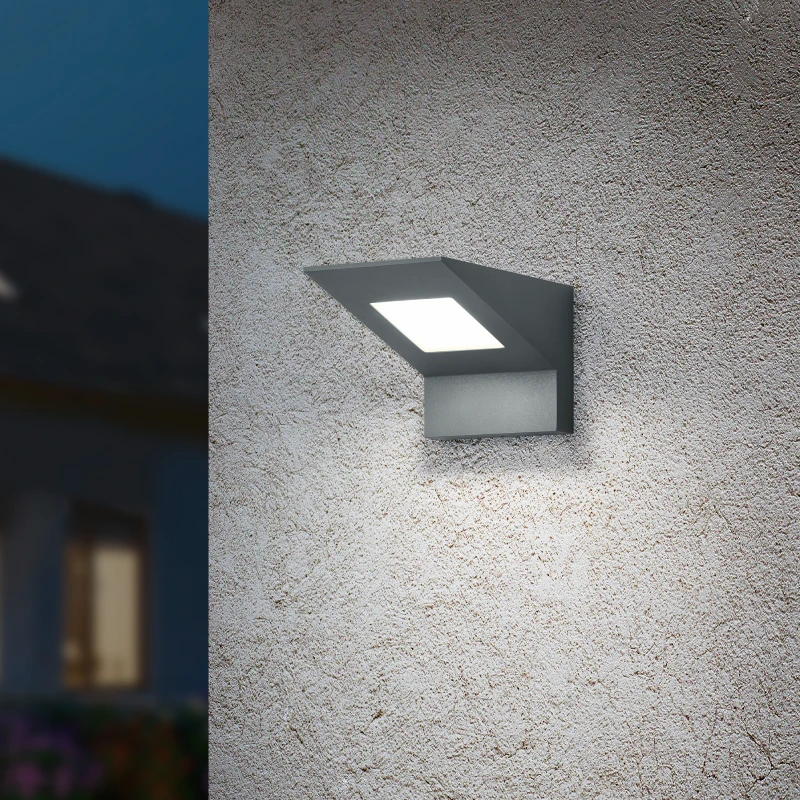 8W Wall outdoor LED light NELSON, 3000K, IP54, 225360142