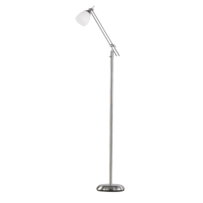 Floor lamp ICARO, Nickel, 4035011-07