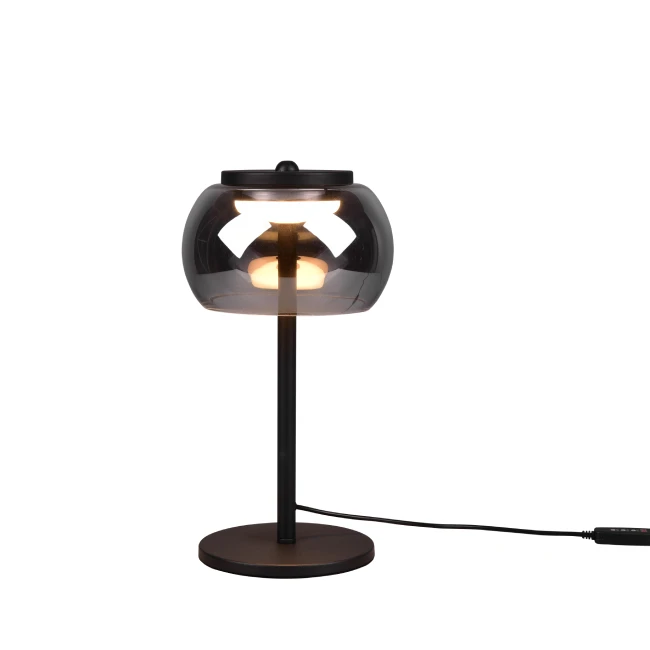 8W Table interior lamp MADISON, 3000K, Black/chrome, 542010132