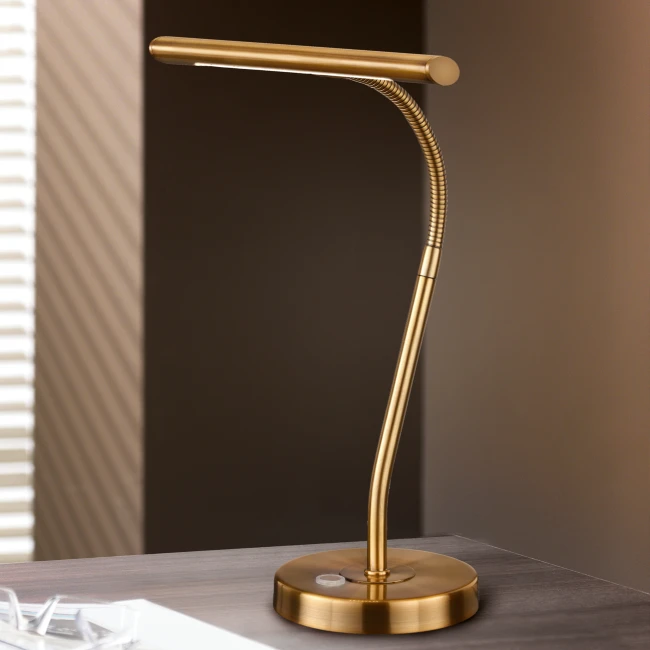 4W Table lamp CURTIS, 3000K, DIMM, Brass, 579790108