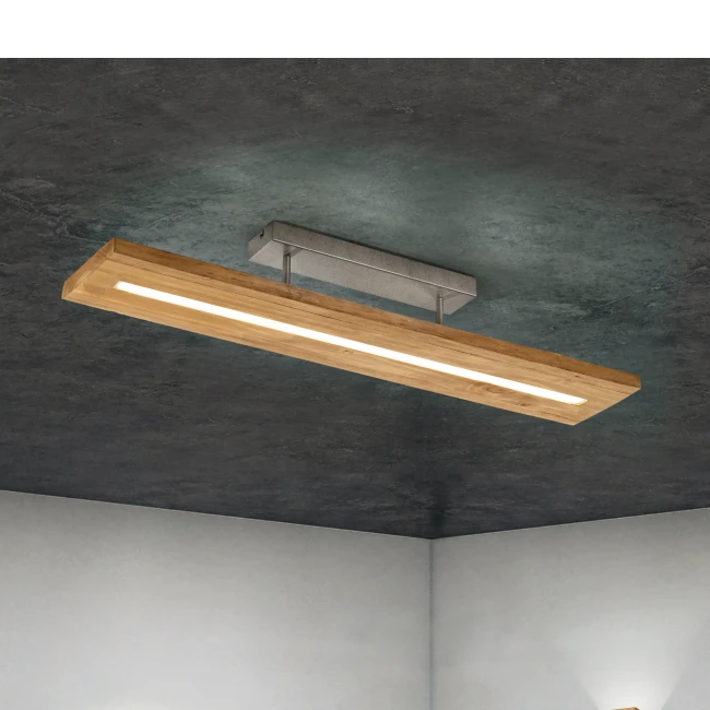 27W Ceiling light BRAD, 3000K, DIMM, Wood, 623710130
