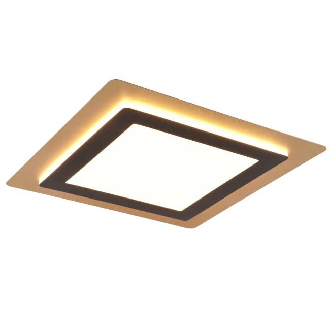 46W Ceiling lamp MORGAN, 2700-6500K, DIMM, Black/Gold, 641510280