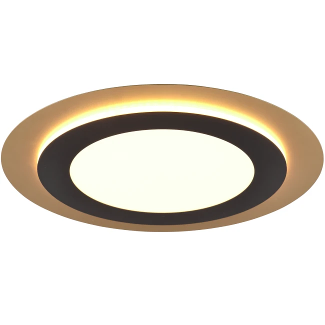 42W Ceiling lamp MORGAN, 2700-6500K, DIMM, Gold/Black, 641519280