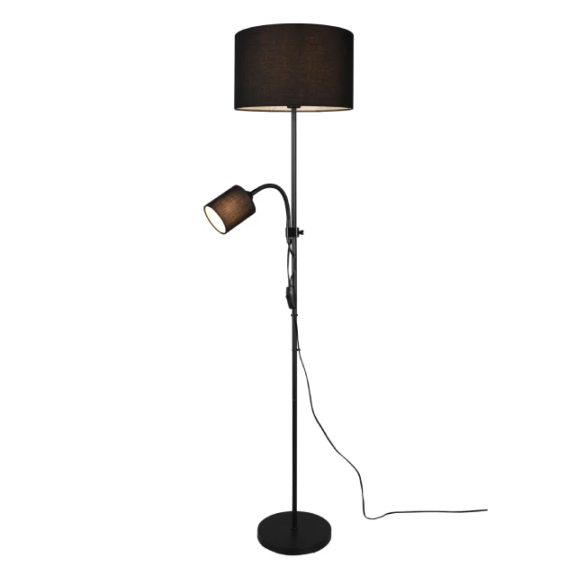 Floor lamp OWEN, Black, R40192002