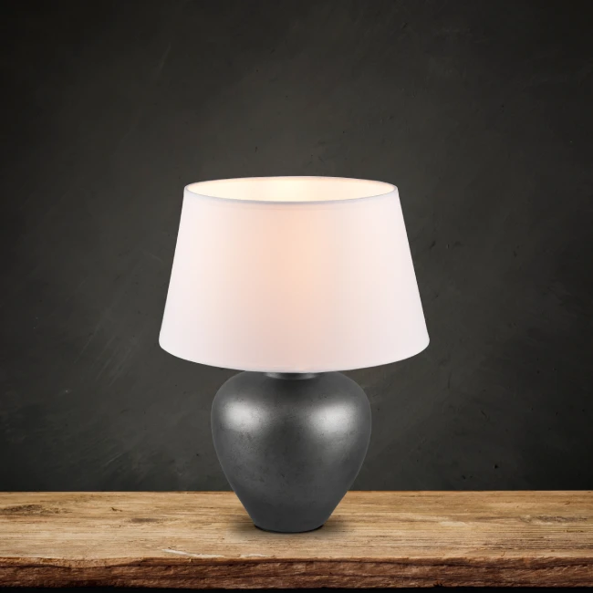 Interior table lamp ABBY, ⌀30, White, R50601901