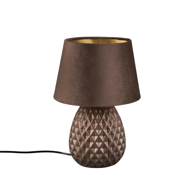 Interior table lamp ARIANA, Brown, R51531926