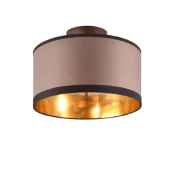 Ceiling lamp DAVOS, Brown, R61552041