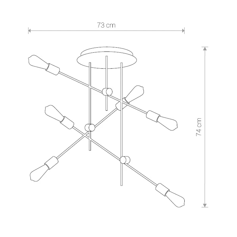 Ceiling light AXIS 2 9297