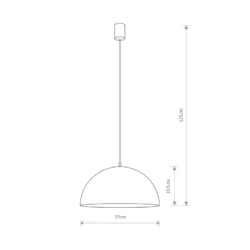 Pakabinamas šviestuvas HEMISPHERE