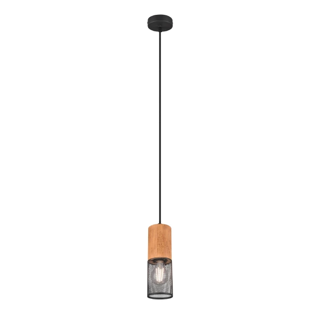 Hanging LED lamp TOSH, Matt black, 304300132