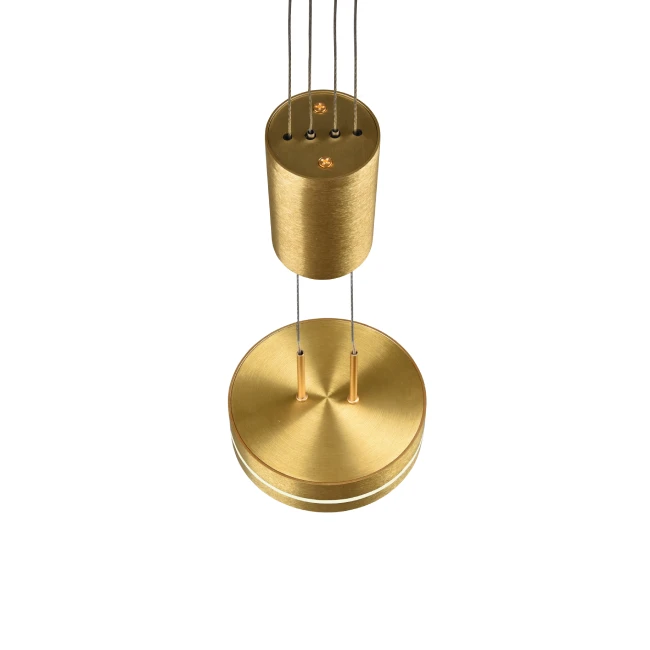 9W Hanging LED lamp FRANKLIN, 3000K, DIMM, Brass, 326510108