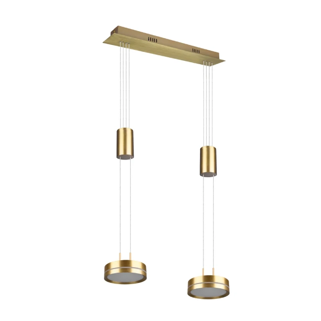 18W Hanging LED lamp FRANKLIN 2, 3000K, DIMM, Brass, 326510208