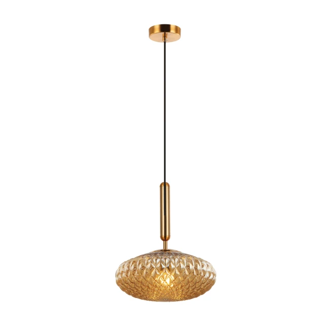 Hanging lamp ESTER, Amber, 4225601