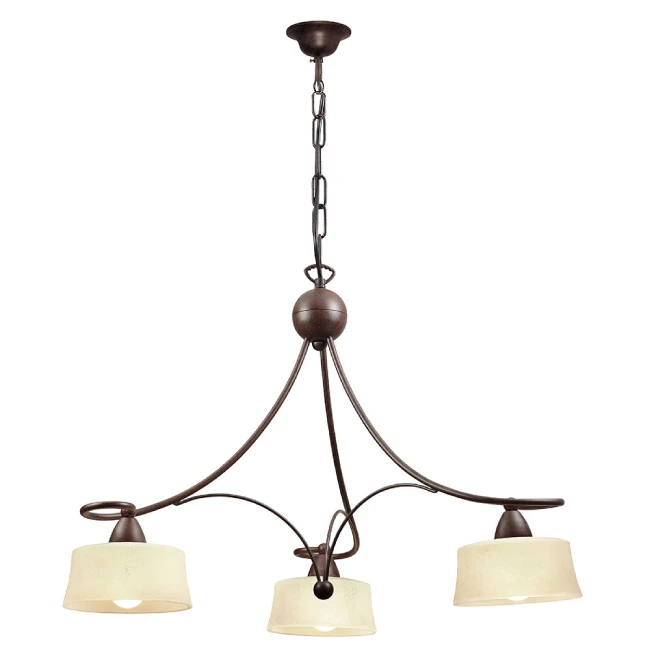 Hanging lamp SIMONA 3/L, Brown, 466700