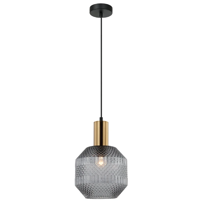 Hanging lamp ARIADNE, Black/Gold, 4266900